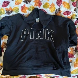 Cowneck pink sweatshirt